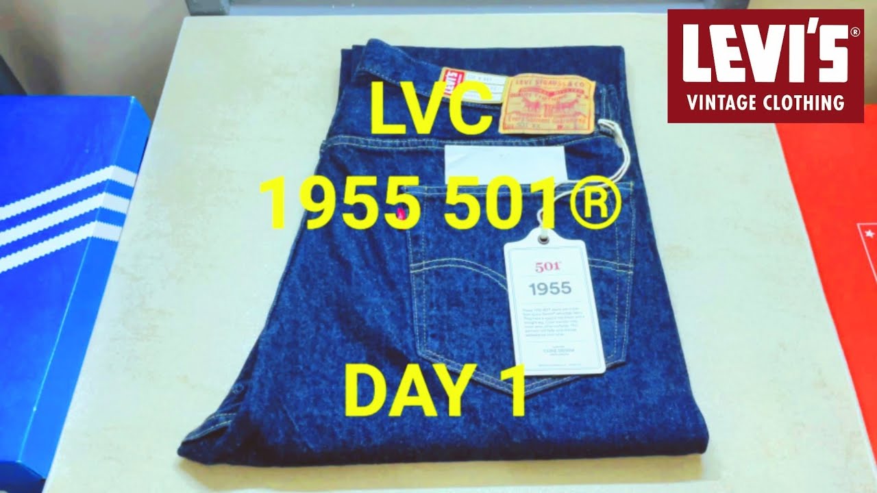LEVIS VINTAGE CLOTHING 1955 501 | DAY ONE