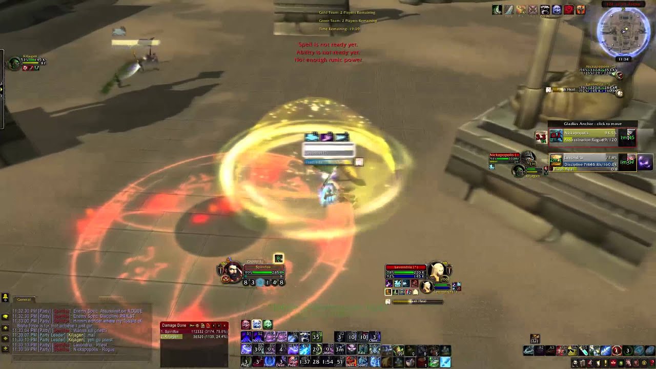 Spiritfox Death Knight Arenas! Capping Points!