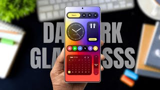 The Android Makeover ! DARK GLASS screenshot 2