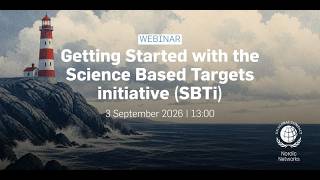Getting Started with the Science Based Targets initiative (SBTi)