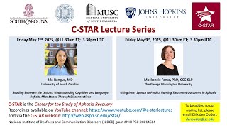 "Understanding Cognitive and Language Deficits After Stroke Through Disconnections", Ida Rangus