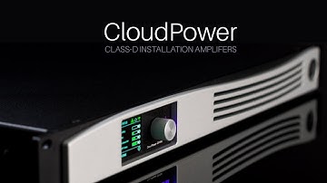 Introducing CloudPower 4 Channel Installation Amplifiers from APEX