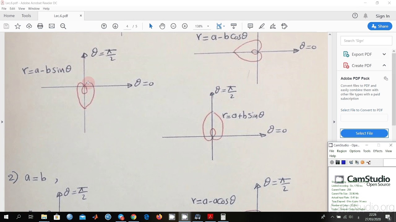 Graphing In Polar Coordinates Lecture 6 Part 4 YouTube Graphing in polar coordinates lecture 6 part 4 youtube