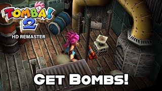 Get Bombs! - Tomba! 2 The Evil Swine Return HD Remaster Walkthrough