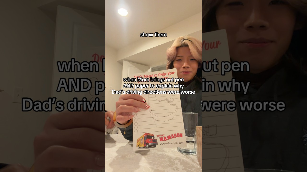 a typical family argument with my Mom