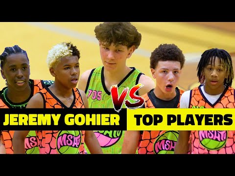 7'5 EIGHTH GRADER vs BEST PLAYERS IN THE COUNTRY - Jeremy Gohier