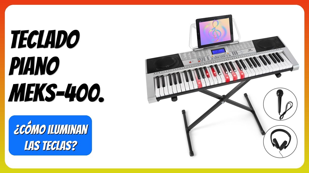 RESEÑA (2025) : Teclado Piano MEKS-400. DETALLES ESENZIALES
