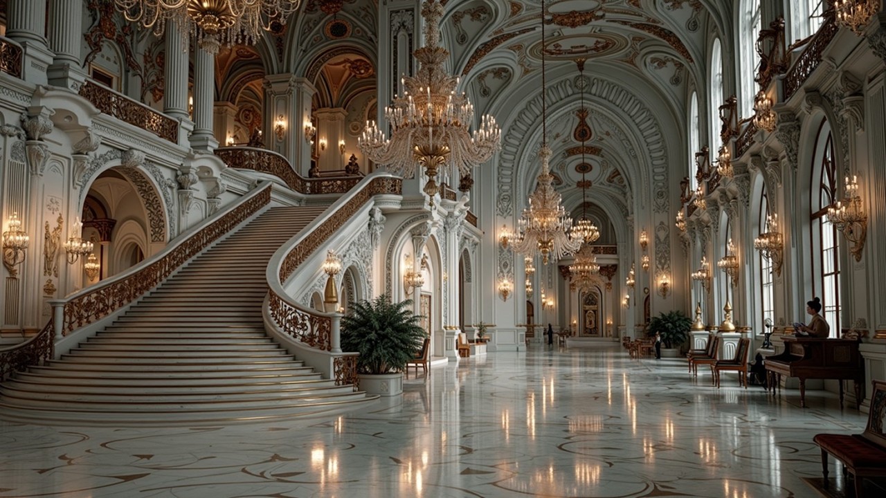 Атмосфера Королевского Дворца для Глубокого Изучения и Концентрации