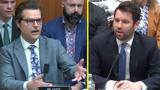 Matt Gaetz vs. Biden Covid Officials | Censorship Debate