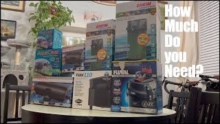 How Much Aquarium Filtration Do You Need?