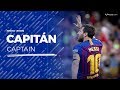 Los ejemplos de Leo Messi como capitán