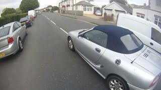 RJ04XLT - MGIF Close Pass, Thinks He's On A Racetrack