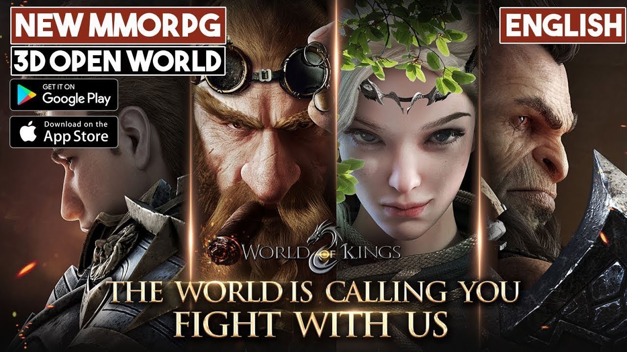 World Of Kings MMORPG Android / IOS Gameplay