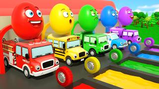 Super Simple Songs in Spanish - Colorful eggs and wheels