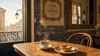 Lisbon Tile Cafe Afternoon | Warm Jazz for Unwinding - 1 Hour Cafe Ambience screenshot 4
