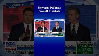 Gavin Newsom’s father-in-law fled California, Ron DeSantis says #shorts