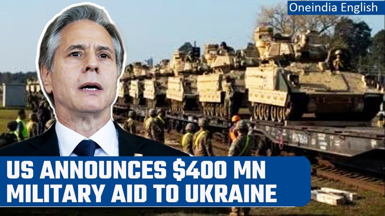 US announces $400 million in additional military aid to Ukraine ...