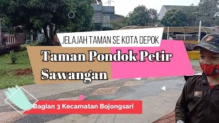Bermain di Taman Pondok Petir Bojongsari Depok #kotaramahanak #farisdanfany