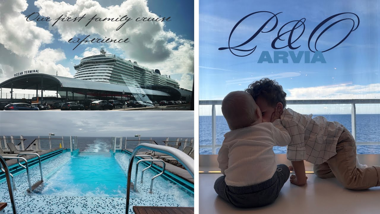 VLOG: Come for a family holiday cruise with us! - Embarkation day & ship tour (P&O Arvia)