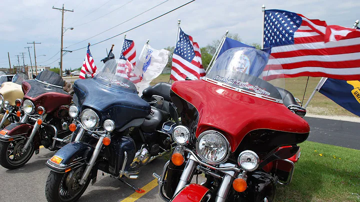 Hogs for Heroes & Uke's Present Veteran Hero Brian Kvitek with a Harley-Davidson