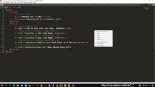 Insert Delete Read Data From Mysql Table Using PHP MySQL HTML Xampp Localhost(phpMyAdmin)
