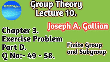 Gallian book exercise solution | Chapter 3 | Group Theory |