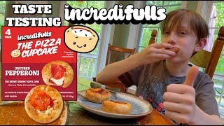 Taste Testing the All-New Pepperoni INCREDIFULLS (The Pizza Cupcake!) Now Available at TARGET
