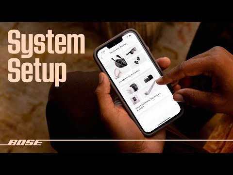 Application Bose Music – Configuration du système