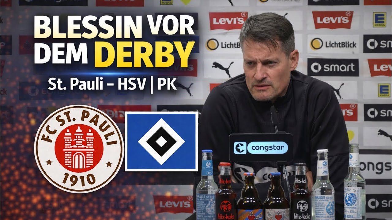 Blessin vor St. Pauli vs HSV: Derby-Spannung und klare Ziele