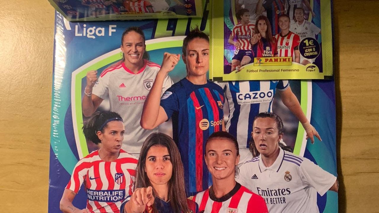 Panini Liga Femenina 2023/24 (Liga F) Cromos - Álbum 2 Cajas Panini Liga Femenina 2023/24 (Liga F) Cromos - Álbum 2 Cajas