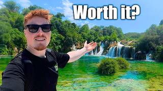 24h Exploring Croatia's Krka National Park.... i was Not Expecting This! 🇭🇷