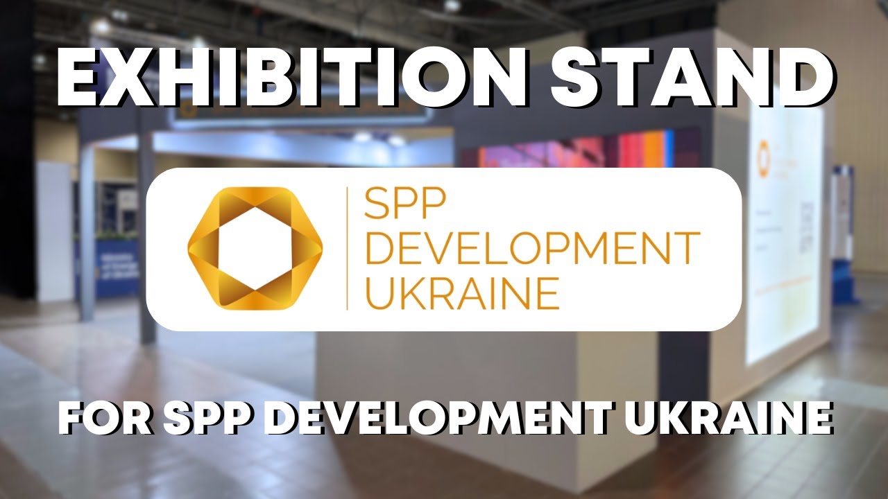 Устойчивый дизайн стенда: SPP Development Ukraine на выставке Rebuild Ukraine Expo