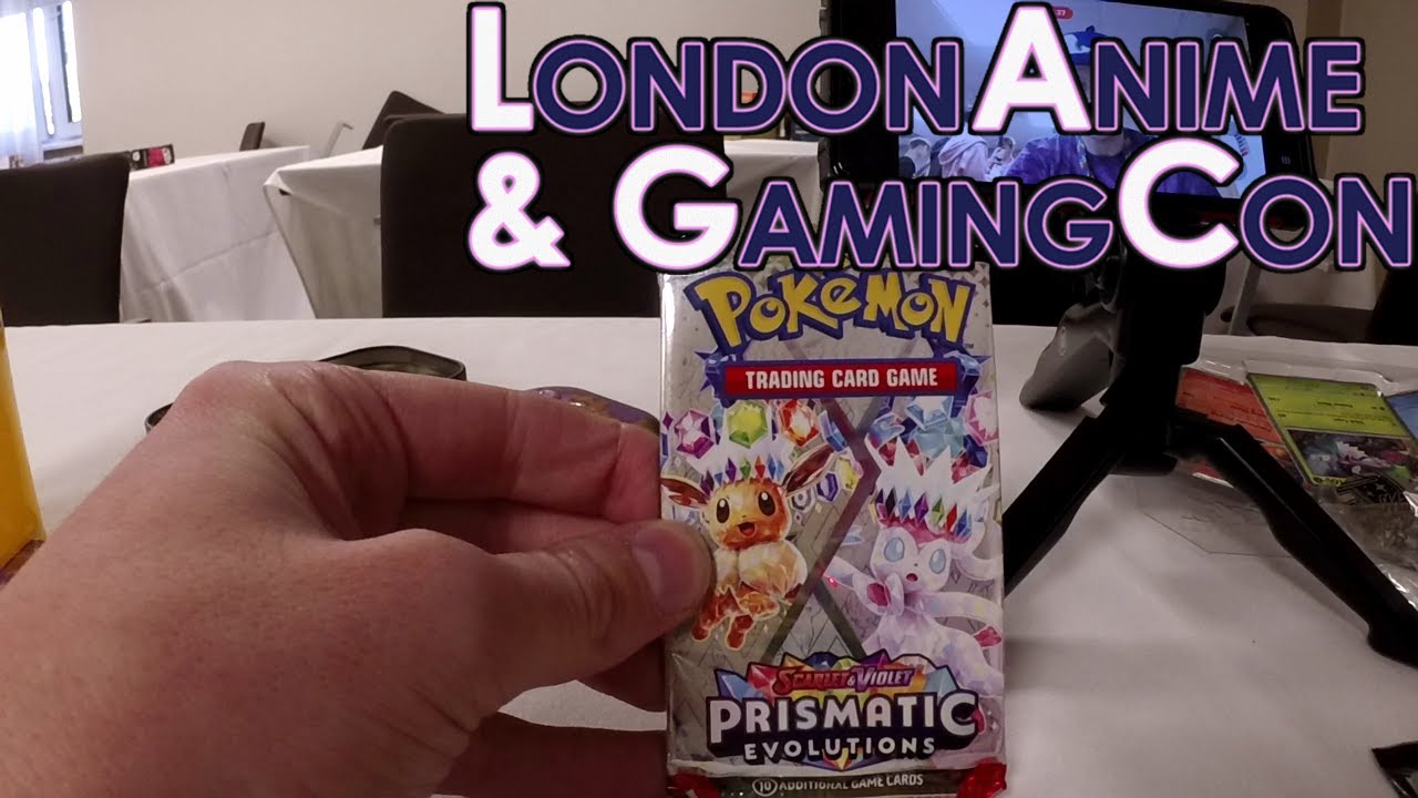 Opening Pokemon Cards At London Anime & Gaming Con 2025 (Can I Pulled A Big One?)