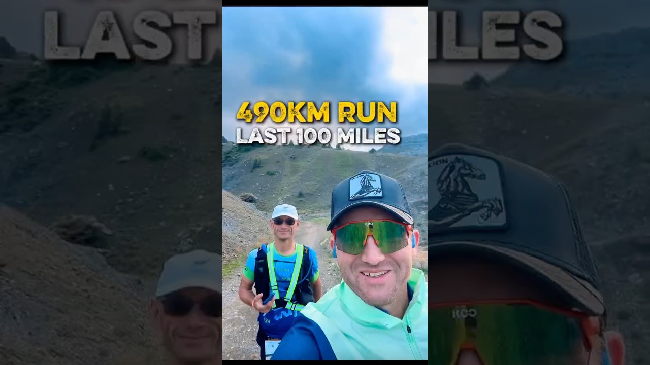 🤣 Laughing with 100 miles left… even after 330 km. Ultra runners are weird