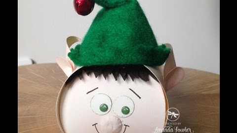 How to make a Cute Christmas Elf using the Stampin