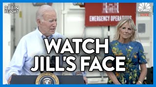 Watch Jill Biden Get Visibly Uncomfortable as Joe ...