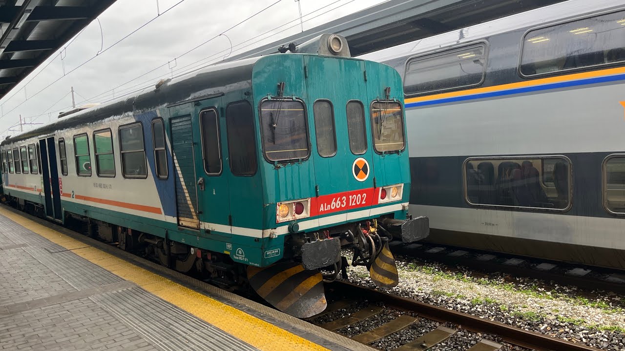 REGNO A TUTTO DIESEL con le mitiche ALN 663 sulla Empoli-Pisa.