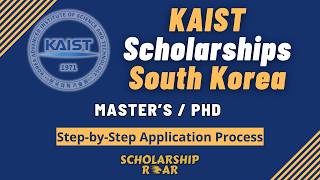 KAIST University Scholarship 2026–27 (Fully Funded) | Step-by-Step Application Guide