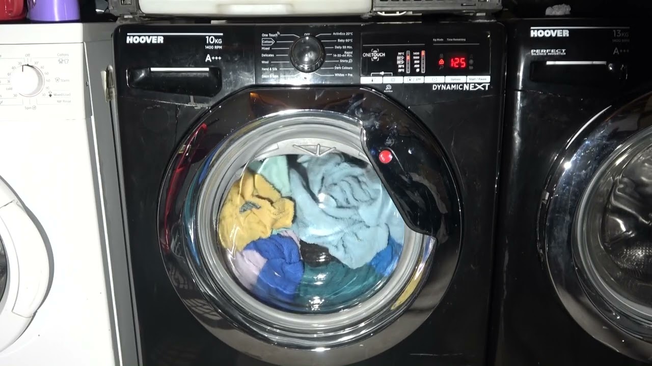 One touch 'Bathrobes' cycle - Hoover dynamic