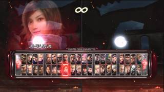 Tekken 6 Scenario Campaign Dialogues: CHOOSE YOUR CHARACTER! Resimi