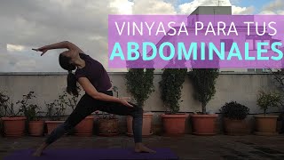 Yoga para un vientre plano | Vinyasa para abdominales y cintura ♥ [Fortalece] screenshot 1