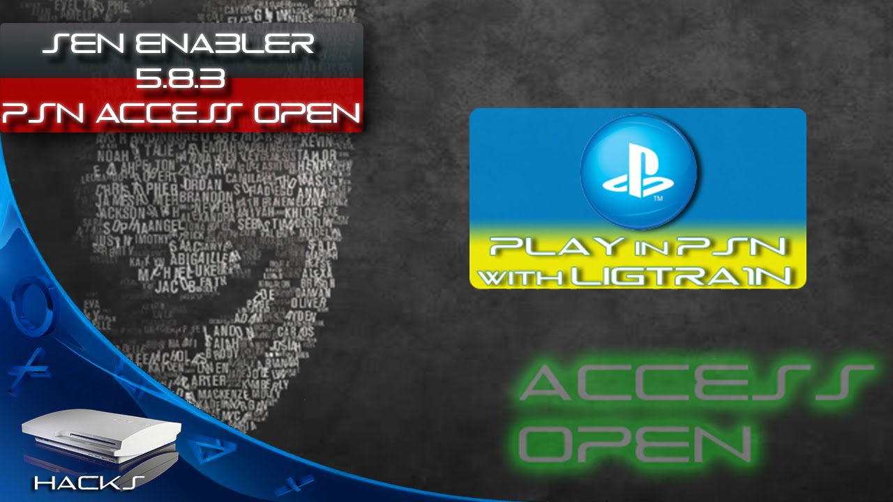 SEN Enabler 5.8.3 - Доступ в PSN снова открыт