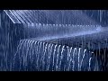 Beat stress in 3 minutes to sleep soundly with heavy rain and thunderstorm on the tin roof