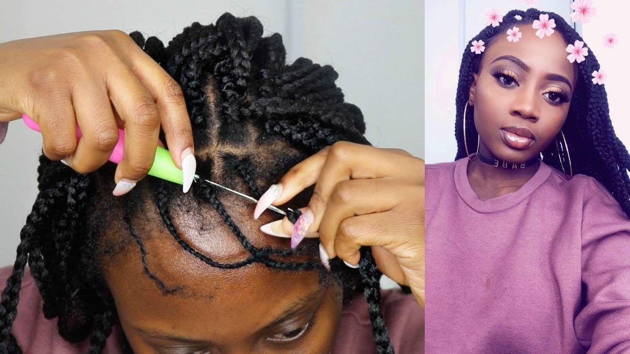 INDIVIDUAL CROCHET GODDESS BOX BRAIDS TUTORIAL