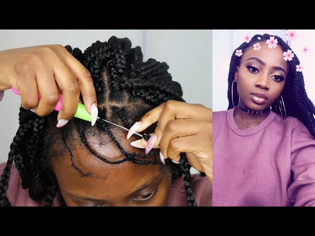 INDIVIDUAL CROCHET GODDESS BOX BRAIDS TUTORIAL