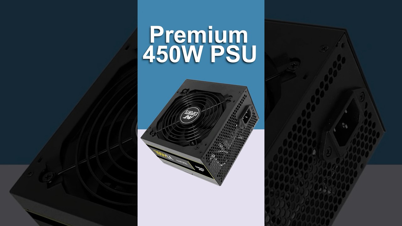 Best Premium 450 Watt Power Supply, Ant Esports VS450L 🆚 COOLER MASTER MWE 450 Bronze
