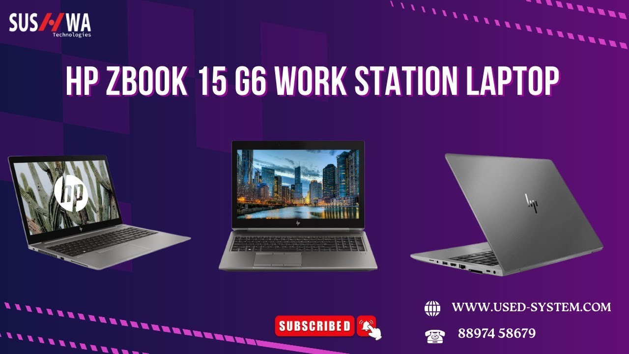 HP ZBook 15 G6 Workstation Laptop – A Powerful Mobile Workstation for Professionals 