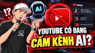 Details YouTube Có Cấm Kênh AI Không Chính Sách Kiếm Tiền 2026 Update