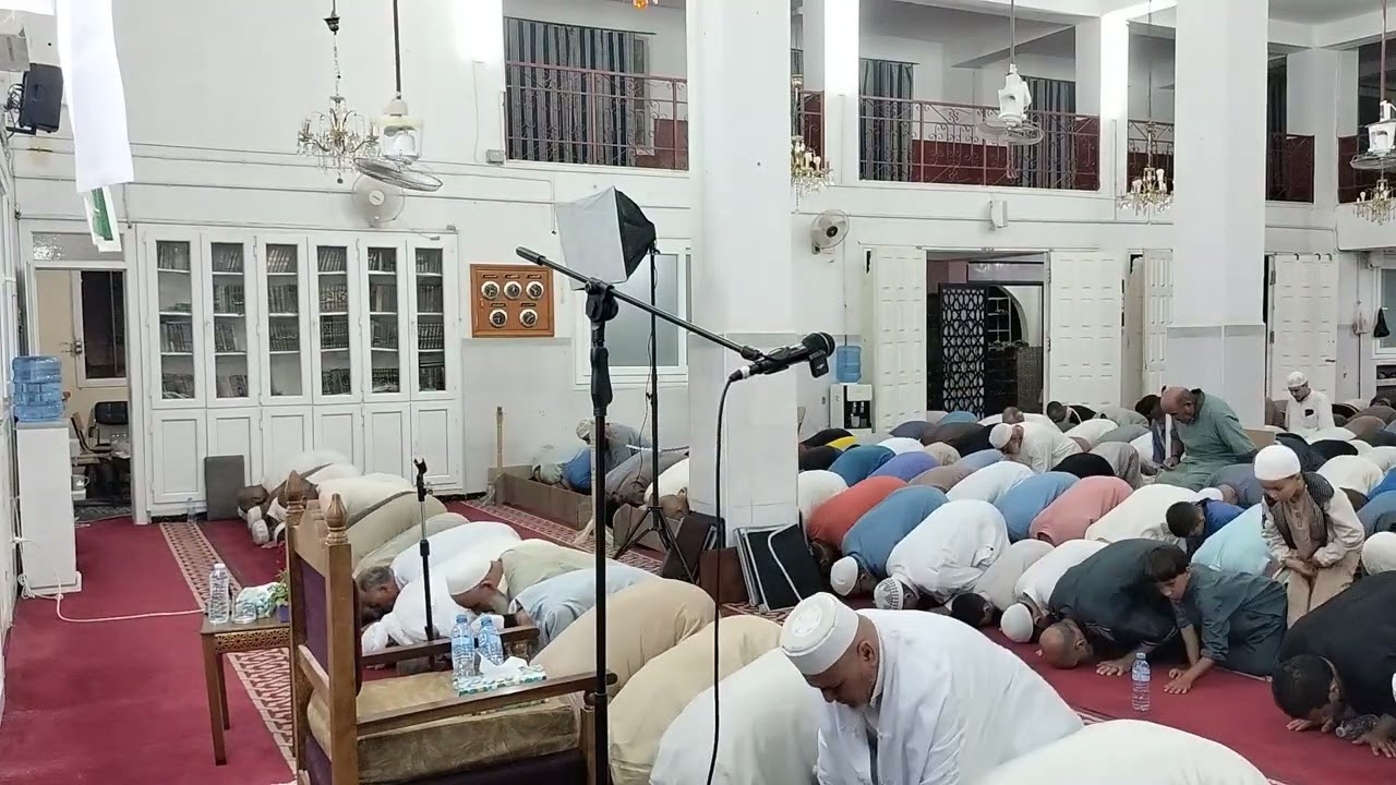 الدكتور عبد الرزاق مسراتي الجزائري حفظه الله مسجد التوحيد في حي  بن عاشور ولاية البليدة . 2024/09/30