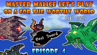 Terraria Calamity Mod 2.0 - All Bosses Showcase on Master Malice FTW 